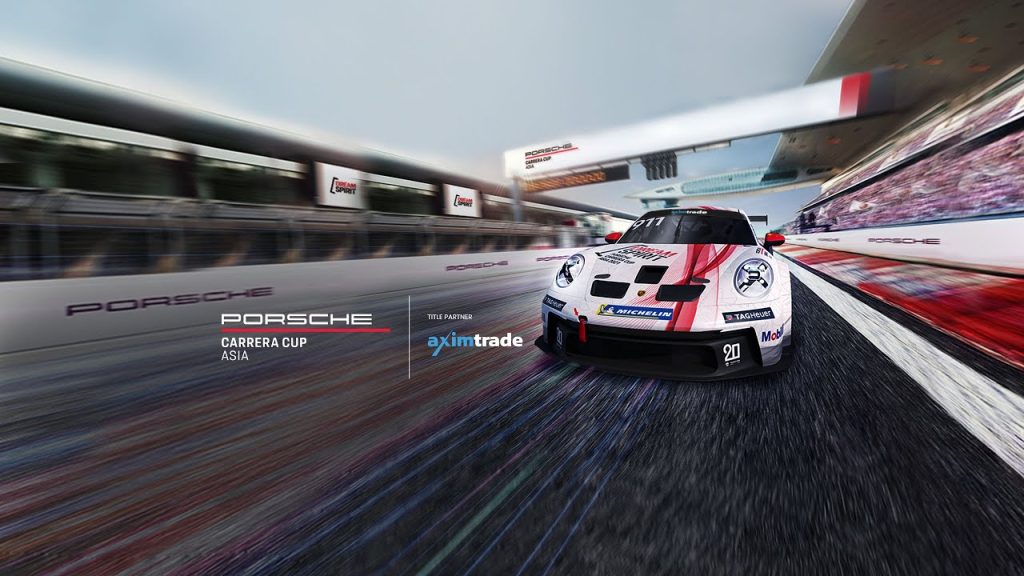 AximTrade the Official Title Partner of Porsche Carrera Cup Asia (PCCA)
